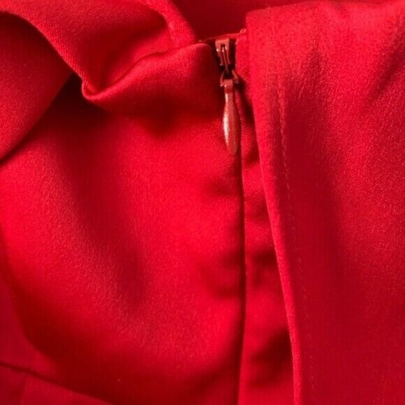 NEW Cameo Women's The Ascent Dress Size Small Strapless Scarlet Red - Picture 6 of 8